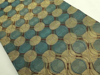 平和屋着物●極上　紋屋井関　御寮織　六通柄袋帯　立涌文　金糸　逸品　DZAB8333kh6