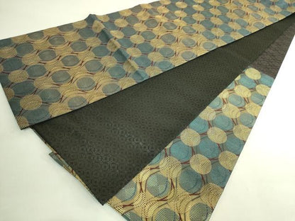 平和屋着物●極上　紋屋井関　御寮織　六通柄袋帯　立涌文　金糸　逸品　DZAB8333kh6