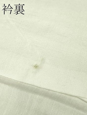 平和屋本店●極上　本場結城紬　重要無形文化財　奥順謹製　100亀甲　鬘帯花文　蒸栗色地　証紙付き　逸品　未使用　DZAB8358kh6