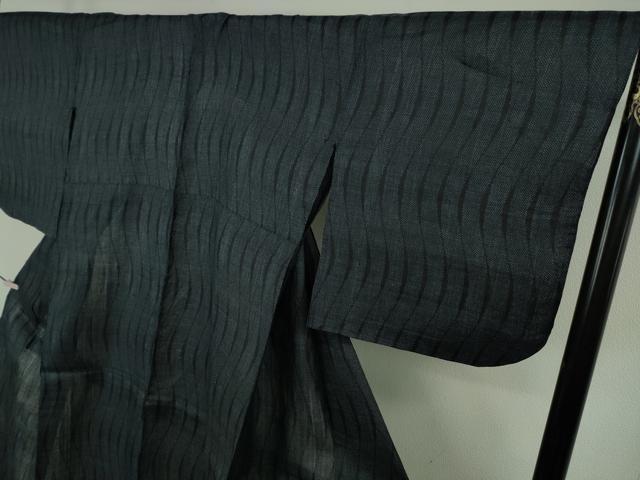 平和屋本店＊極上　夏物　重要無形文化財　本場宮古上布　苧麻　逸品　DZAB8396kh6