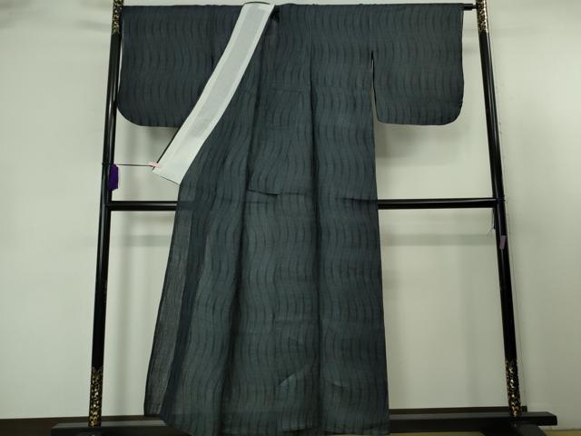 平和屋本店＊極上　夏物　重要無形文化財　本場宮古上布　苧麻　逸品　DZAB8396kh6