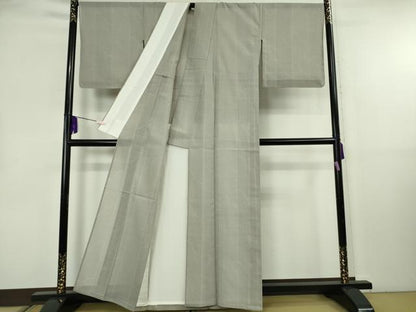 平和屋本店＊極上　夏物　東郷織物謹製　本場大島紬　夏大島　160亀甲　反端付き　逸品　未使用　DZAB8411kh6