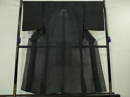 平和屋本店＊極上　夏物　重要無形文化財　本場宮古上布　苧麻　逸品　DZAB8413kh6