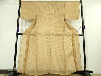 平和屋本店＊極上　夏物　芭蕉布　手積み芭蕉糸100％　逸品　DZAB8414kh6