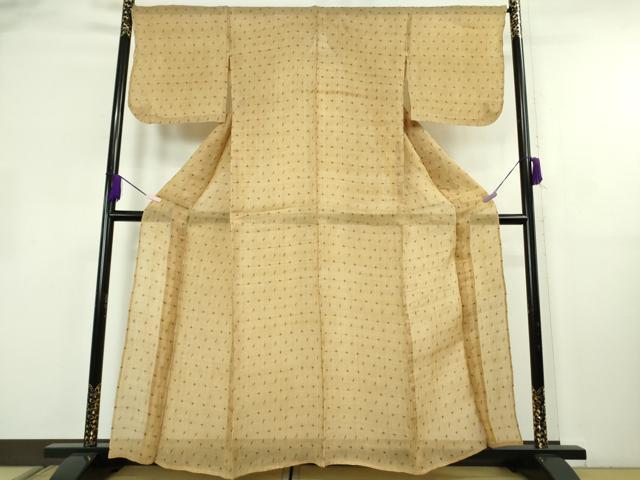 平和屋本店＊極上　夏物　芭蕉布　手積み芭蕉糸100％　逸品　DZAB8414kh6