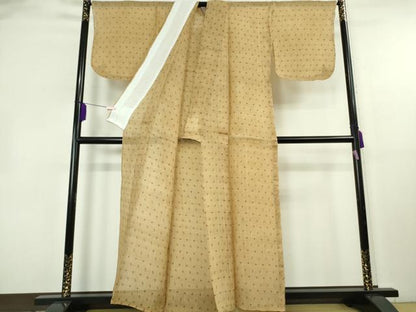 平和屋本店＊極上　夏物　芭蕉布　手積み芭蕉糸100％　逸品　DZAB8414kh6