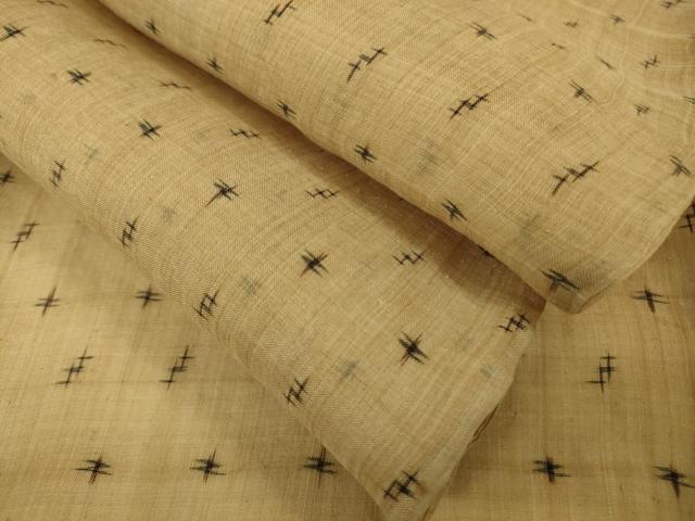 平和屋本店＊極上　夏物　芭蕉布　手積み芭蕉糸100％　逸品　DZAB8414kh6