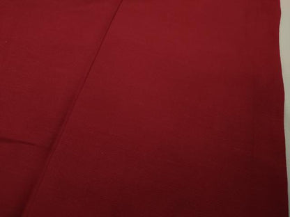 平和屋本店●極上　男性　銀座もとじ　小紋　片身替わり　キングサイズ　黒×赤　逸品　DZAB8445kh6