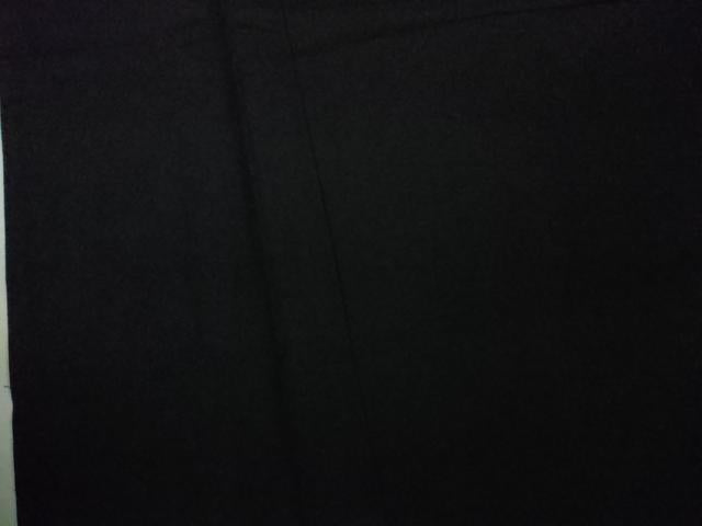 平和屋本店▽極上　男性　銀座もとじ　色無地　単衣　キングサイズ　黒地　御召縮緬　逸品　DZAB8455kh6