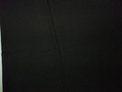 平和屋本店▽極上　男性　銀座もとじ　色無地　単衣　キングサイズ　黒地　御召縮緬　逸品　DZAB8457kh6