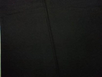 平和屋本店▽極上　男性　銀座もとじ　色無地　単衣　キングサイズ　黒地　御召縮緬　逸品　DZAB8458kh6