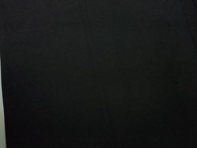 平和屋本店▽極上　男性　銀座もとじ　色無地　単衣　キングサイズ　黒地　逸品　DZAB8460kh6