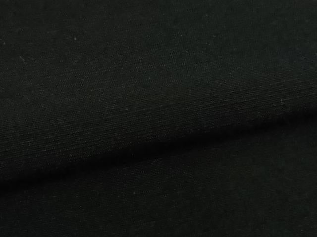平和屋本店▽極上　男性　銀座もとじ　色無地　単衣　キングサイズ　黒地　逸品　DZAB8460kh6