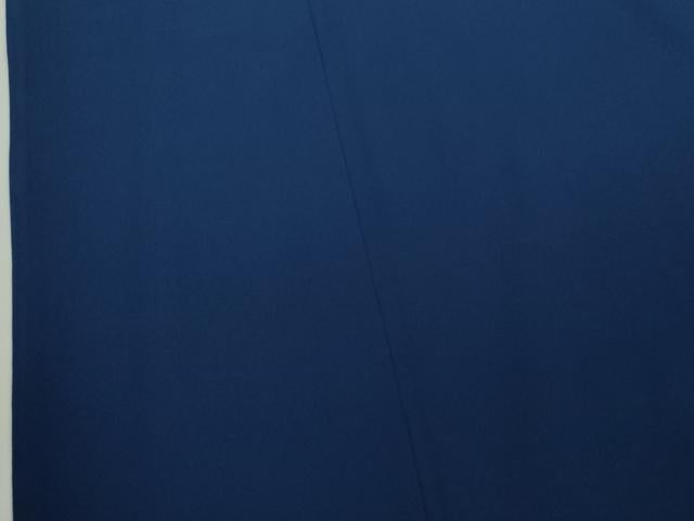 平和屋本店＊極上　男性　夏物　色無地　キングサイズ　紺青色　高島屋扱い　逸品　DZAB8474kh6