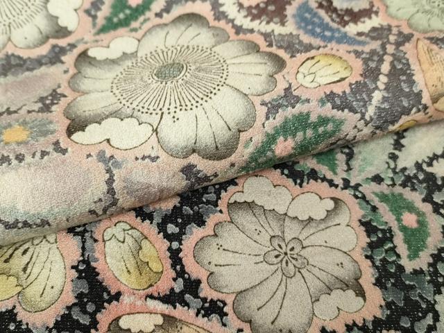 平和屋本店●極上　 吉乃一廉　幻の辻が花　訪問着　暈し染め　金通し地　逸品　未使用　DZAB8495kh6
