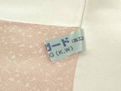 平和屋本店●極上　京都の和装業の老舗一門　千切屋　訪問着　駒刺繍　雪輪青海波　灰桜色地　金彩　反端付き　逸品　未使用　DZAB8503kh6