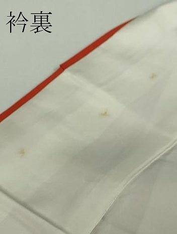 平和屋本店●超希少　染彩芸術の巨匠　皆川月華　ろうけつ染　訪問着　洋花文　金赤色地　金彩　逸品　DZAB8518kh6