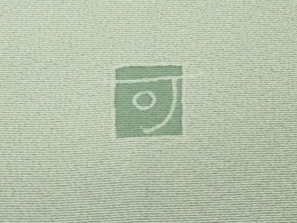 平和屋本店●極上 本加賀友禅作家 奥泉可愛 訪問着・長襦袢(無双仕立て)セット 華なでしこ 白緑色地 暈し染め 証紙付き　逸品　DZAB8528kh6