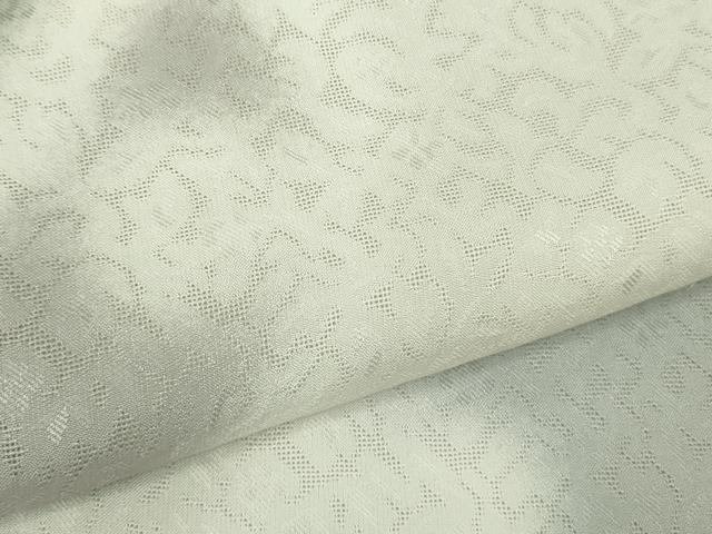 平和屋本店＊極上　夏物　小紋　唐草紋紗　雪輪　暈し染め　ロング丈　逸品　DZAB8538kh6