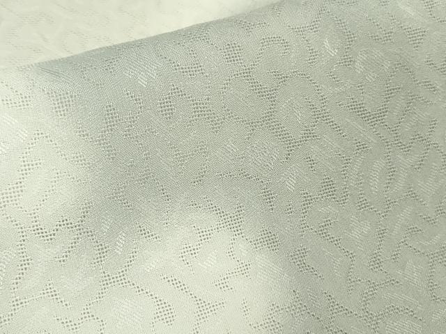 平和屋本店＊極上　夏物　小紋　唐草紋紗　雪輪　暈し染め　ロング丈　逸品　DZAB8538kh6
