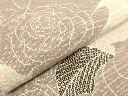 平和屋着物●極上 両面 半幅帯 バラ 薔薇 逸品 DZAB8589kh6