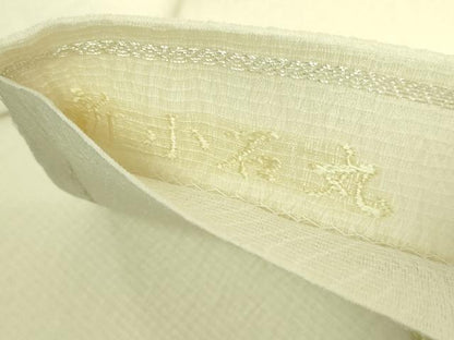 平和屋着物＊極上　夏物　六通柄袋帯　唐織　雪輪重ね　鹿の子　新小石丸　金銀糸　逸品　未使用　DZAB8642kh6