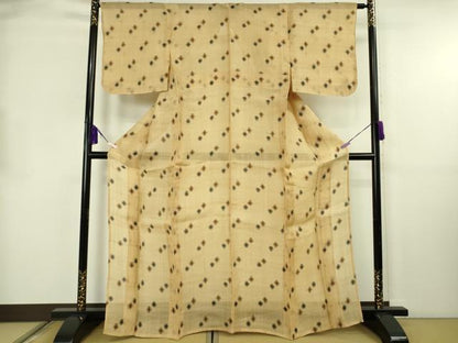 平和屋本店＊極上　夏物　芭蕉布　手積み芭蕉糸100％　逸品　DZAB8659kh6