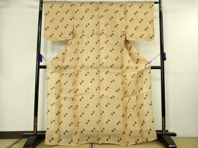平和屋本店＊極上　夏物　芭蕉布　手積み芭蕉糸100％　逸品　DZAB8659kh6