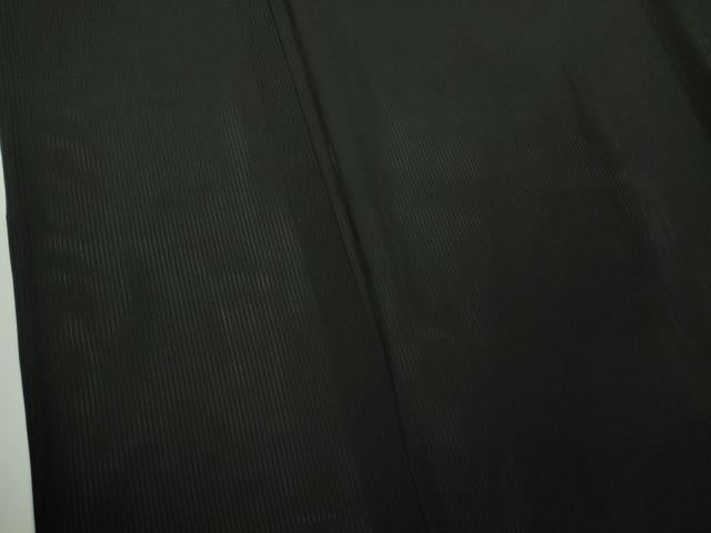 平和屋本店＊極上　夏物　男性　銀座もとじ　色無地　縦絽　キングサイズ　反端付き　逸品　DZAB8668kh6