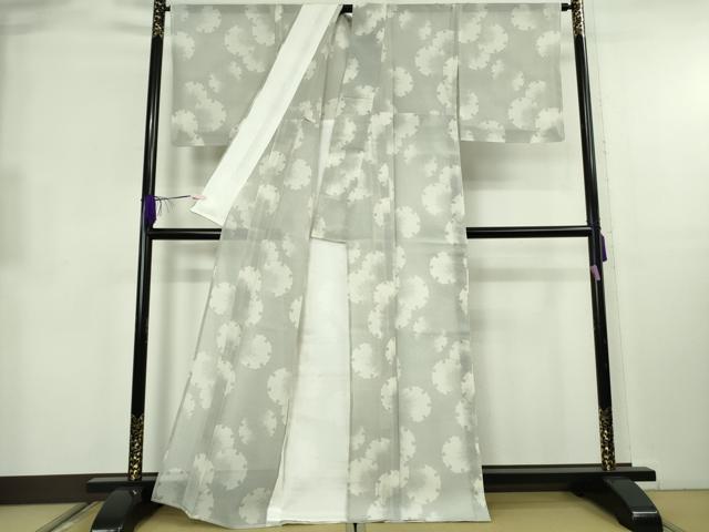 平和屋着物＊極上　夏物　大島紬　夏大島　雪輪重ね　逸品　未使用　DZAB8676kh6