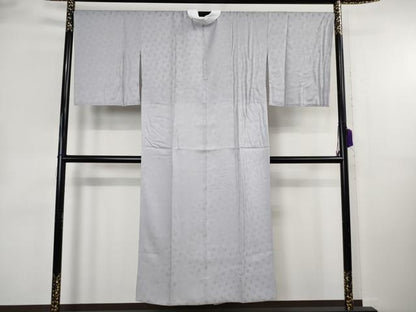 平和屋着物＊極上　夏物　長襦袢　丸紋紗　白藤色　逸品　未使用　DZAB8703kh6