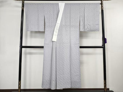 平和屋着物＊極上　夏物　長襦袢　丸紋紗　白藤色　逸品　未使用　DZAB8703kh6
