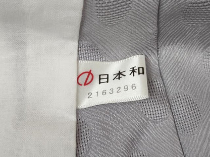 平和屋着物＊極上　夏物　長襦袢　丸紋紗　白藤色　逸品　未使用　DZAB8703kh6