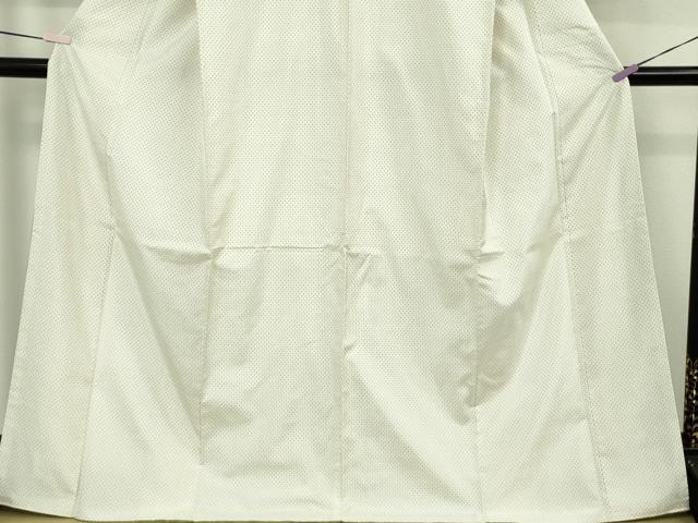 平和屋本店●極上　銀座もとじ　本場大島紬　白大島　逸品　DZAB8714kh6