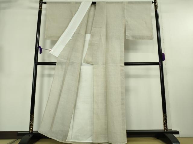 平和屋本店＊極上　夏物　古代越後上布　本麻　麻匠　小河正義作　証紙付き　逸品　未使用　DZAB8733kh6
