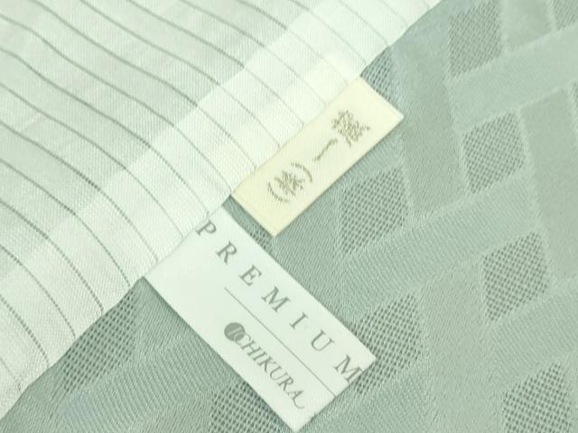 平和屋本店＊極上　夏物　訪問着　手刺繍　網目紋紗　胡蝶蘭　ハート　金銀糸　逸品　DZAB8746kh6
