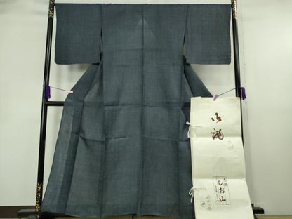 平和屋本店＊極上　夏物　重要無形文化財　本場宮古上布　100亀甲　総詰め　苧麻　たとう紙付き　逸品　DZAB8770kh6