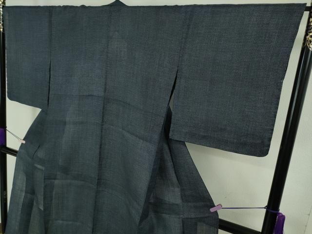平和屋本店＊極上　夏物　重要無形文化財　本場宮古上布　100亀甲　総詰め　苧麻　たとう紙付き　逸品　DZAB8770kh6