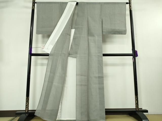 平和屋本店＊極上 夏物 石川県指定無形文化財 能登上布 本麻手織上布 山崎麻織物工房謹製 やまと誂製 証紙付き 逸品 未使用 DZAB8773kh6