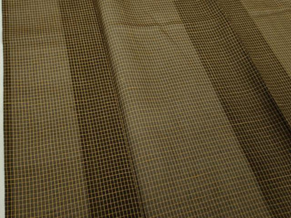 平和屋本店＊極上　夏物　白たか上布　格子　反端付き　逸品　DZAB8774kh6