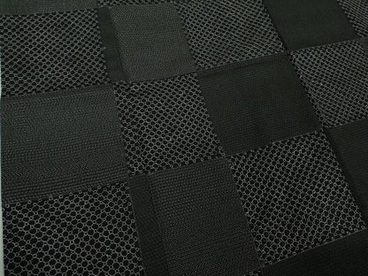 平和屋本店●極上　中国三大刺繍　スワトウ刺繍　汕頭刺繍　本塩沢　110亀甲　市松文様　逸品　DZAB8785kh6