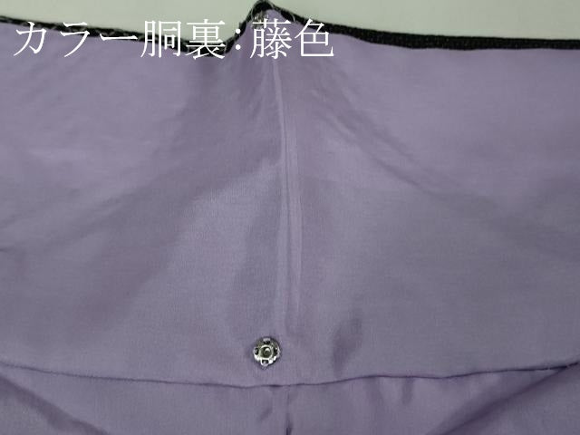 平和屋本店●極上　中国三大刺繍　スワトウ刺繍　汕頭刺繍　本塩沢　110亀甲　市松文様　逸品　DZAB8785kh6