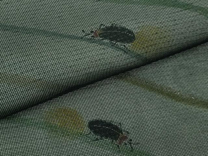 平和屋着物▽極上　訪問着　無双　紗袷　紗×絽　手描き　蛍　ホタル　逸品　未使用　DZAB8801kh6