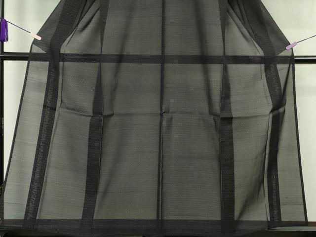 平和屋着物＊極上　夏物　大島紬　夏大島　堅牢染　正藍　濃紺地　証紙付き　逸品　未使用　DZAB8803kh6