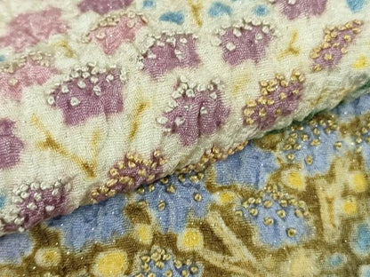 平和屋本店●極上　中国三大刺繍　相良刺繍　訪問着　銀通し地　逸品　DZAB8830kh6
