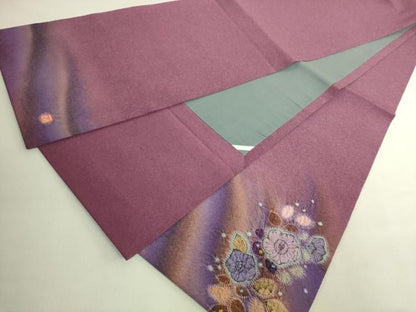 平和屋本店●極上　久保田一竹　幻の辻が花　太鼓柄袋帯　逸品　DZAB8885kh6
