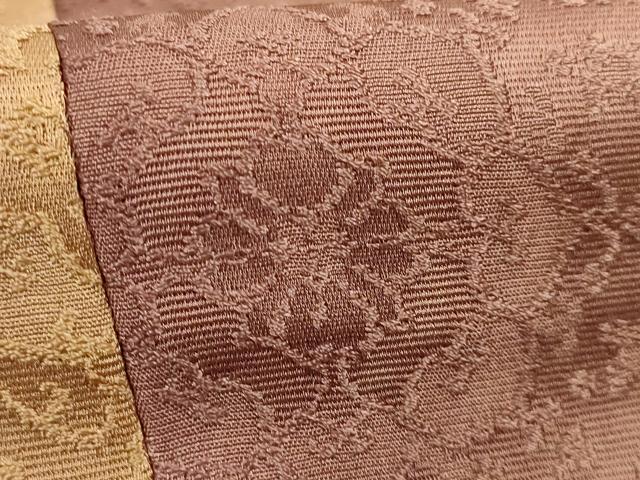 平和屋着物∞極上　道中着　ロング丈　正倉院花地紋　暈し染め　逸品　DZAB8897kh6