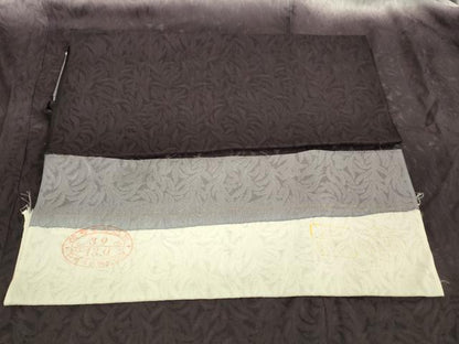 平和屋本店∞極上　道中着　スリーシーズン　春夏秋　塵除け　ロング丈　草葉紋紗　暈し染め　反端付き　逸品　DZAB8908kh6
