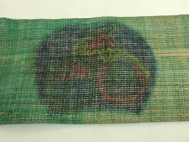 平和屋本店＊極上　夏物　古代原始布　科布　九寸名古屋帯　成り物　逸品　DZAB8927kh6