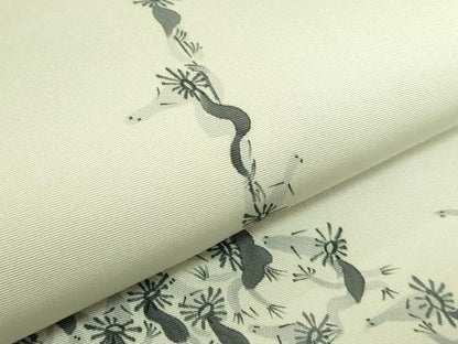 平和屋着物●極上　塩瀬　九寸名古屋帯　手描き　カッパ　色地　逸品　DZAB8933kh6